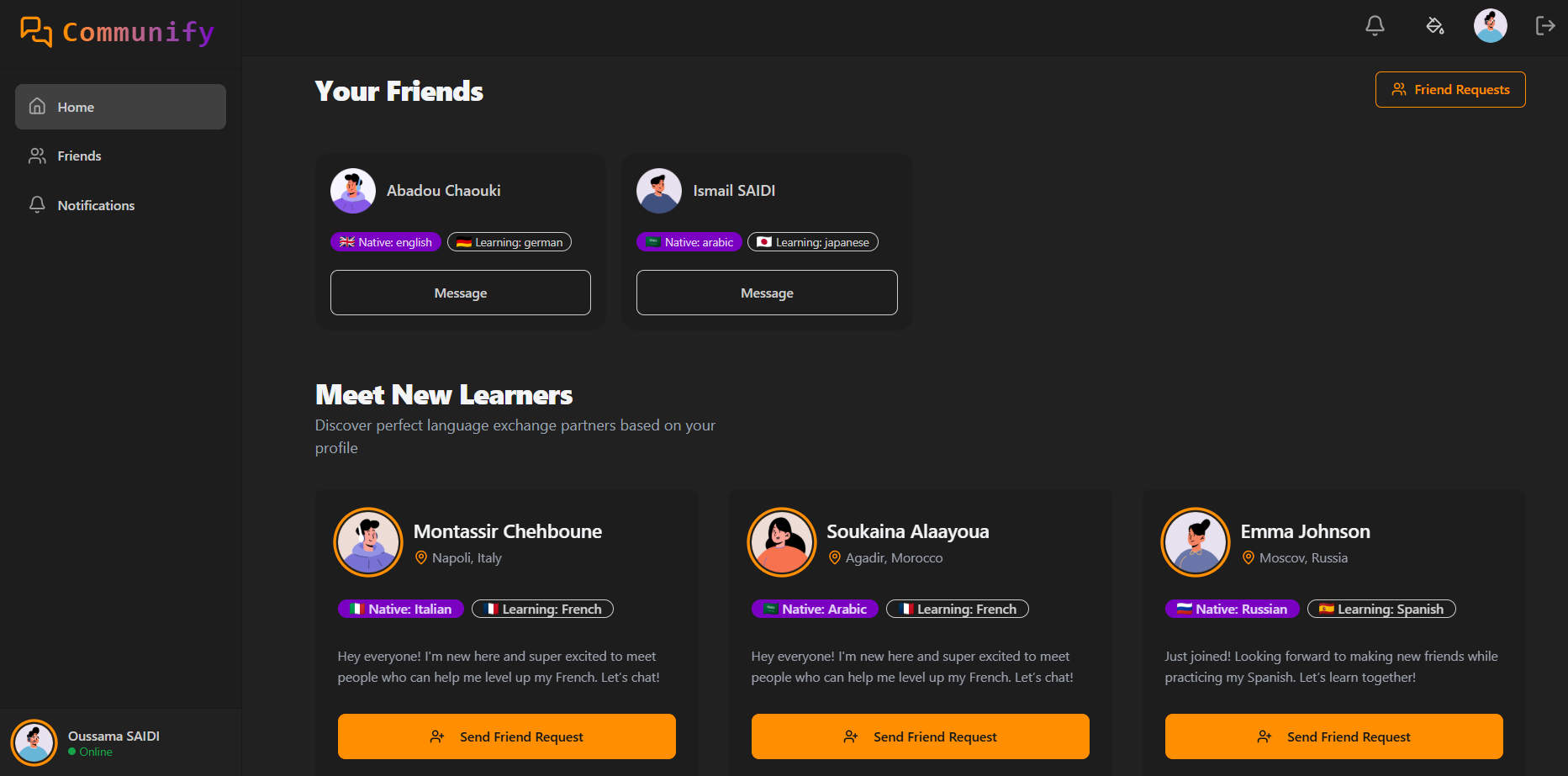 Communify – Real-Time Chat & Video Platform